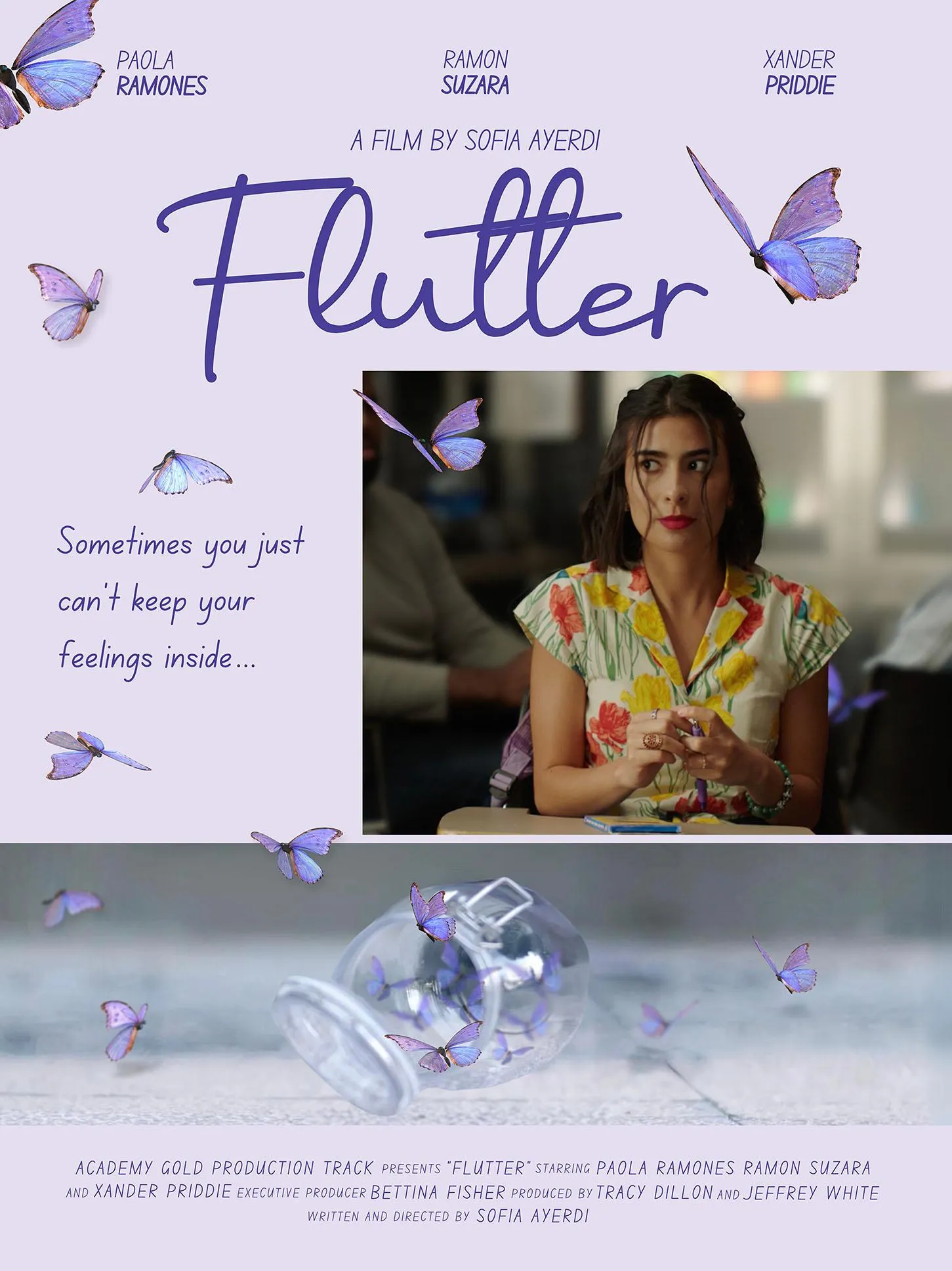 Flutter poster